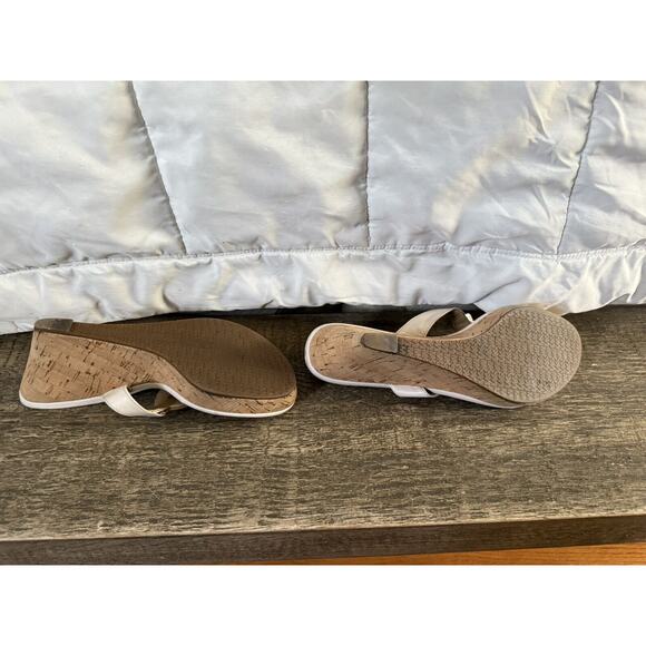 Michael Kors Cork Wedge Thong Sandals Women's size 7.5 - Picture 5 of 5